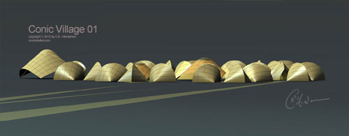 conic village 01